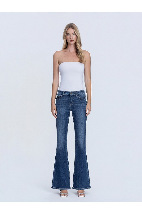 LOW RISE DARK WASH FULL LENGTH EASY...